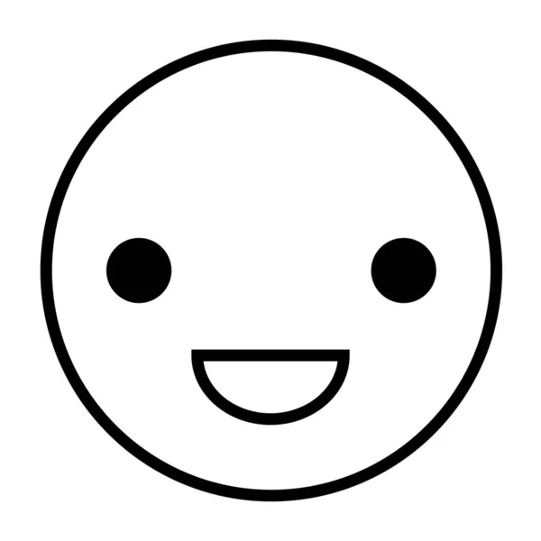 Χαμόγελο Εικονίδιο Web Διανυσματική Απεικόνιση — Διανυσματικό Αρχείο
