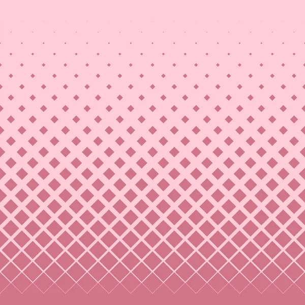 Hintergrund aus roten Diamanten unterschiedlicher Größe auf einem rosafarbenen Feld. — Stockvektor