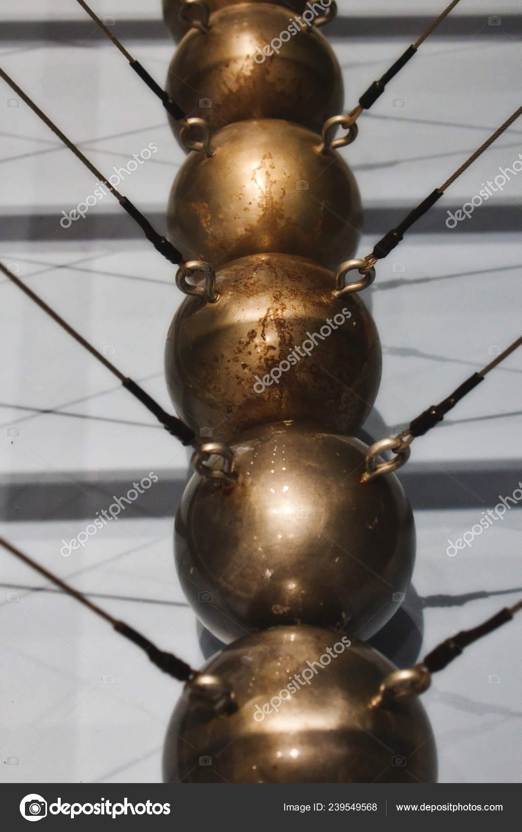 large newton's cradle