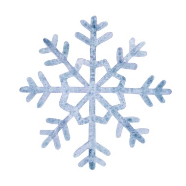 Suluboya kar taneleri ve Noel ağacı için yılbaşı oyuncağı. Noel ağacı süslemeleri.