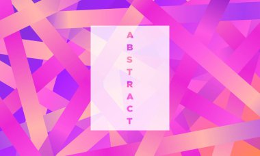 Gradyan arka planı renkli çizgili. Parlama Efekti en az soyut şablonu. Basit tasarımı pembe renklerde. Eps10 vektör. Parlak renkler. İllüstrasyon hatları ile. Kapak için degrade arka plan