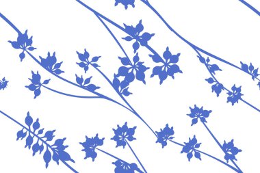 Dikişsiz yaz desen suluboya tarzında. Vektör Okaliptüs yaprakları. Güzel şube ve çiçek öğeleri. Tropik bitkiler. Botanik arka plan. Yaz desen düğün tasarım, baskı, tekstil.