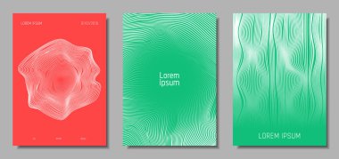 Dalga hatları ile arka.