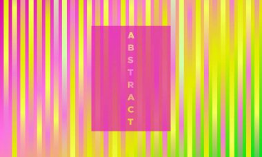 Parlama efekti ile renkli çizgili arka plan. Soyut Trendy gradyan ile en az tasarımı pembe, yeşil, sarı renkler. Eps10 vektör. Afiş satırları tablo. Modern tarzda çizgili arka plan.