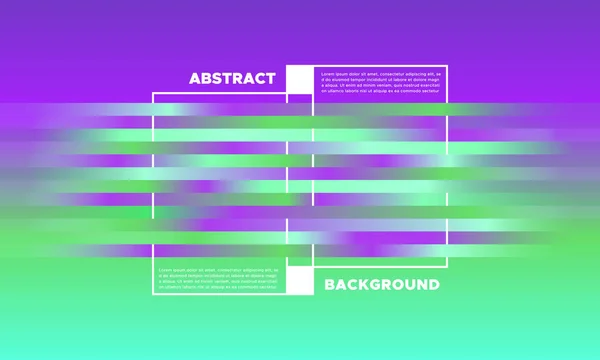 Bannière géométrique abstraite avec dégradé . — Image vectorielle