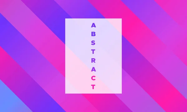 Minimale abstracte achtergrond. Eenvoudige meetkunde met glanseffect. Kleurovergang in blauw, roze en paarse kleuren. Eps10-Vector. Illustratie met strepen. Abstracte achtergrond voor Covers, spandoek, Poster, Flyer. — Stockvector