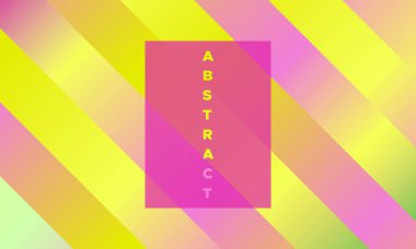 Parlama efekti ile renkli çizgili arka plan. Soyut Trendy gradyan ile en az tasarımı pembe, yeşil, sarı renkler. Eps10 vektör. Afiş satırları tablo. Modern tarzda çizgili arka plan.