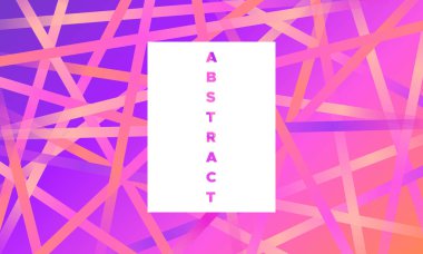 Gradyan arka planı renkli çizgili. Parlama Efekti en az soyut şablonu. Basit tasarımı pembe renklerde. Eps10 vektör. Parlak renkler. İllüstrasyon hatları ile. Kapak için degrade arka plan