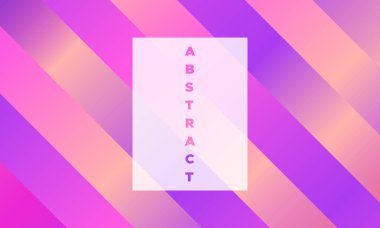 Gradyan arka planı renkli çizgili. Parlama Efekti en az soyut şablonu. Basit tasarımı pembe renklerde. Eps10 vektör. Parlak renkler. İllüstrasyon hatları ile. Kapak için degrade arka plan