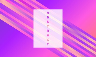 Gradyan arka planı renkli çizgili. Parlama Efekti en az soyut şablonu. Basit tasarımı pembe renklerde. Eps10 vektör. Parlak renkler. İllüstrasyon hatları ile. Kapak için degrade arka plan