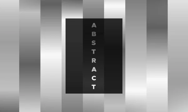 Affiche géométrique monochrome abstraite . — Image vectorielle