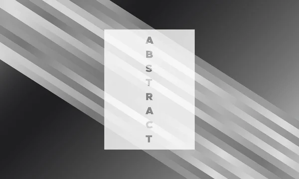 Abstracte geometrische gestreepte Poster. — Stockvector