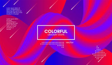 3d arka plan. Renkli dalga sıvı şekil.