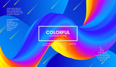 3d arka plan. Renkli dalga sıvı şekil.