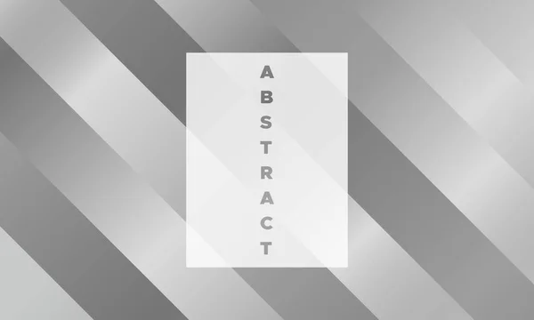 Cartaz Listrado Geométrico Abstrato . — Vetor de Stock