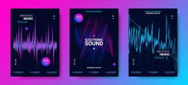 Wave müzik poster seti.