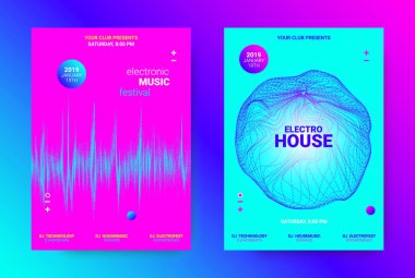 Müzik olay promosyon için poster.