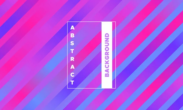 Minimal Abstract Background. Simple Geometry with Glow Effect. Gradient in Blue, Pink and Purple Colors. EPS10 Vector. Illustration with Stripes. Abstract Background for Covers, Banner, Poster, Flyer. — Stock Vector