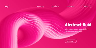 Açılış sayfası için arka plan sıvı.