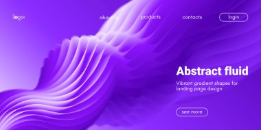 Açılış sayfası için arka plan sıvı.