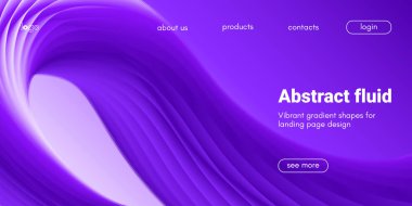 Açılış sayfası için arka plan sıvı.