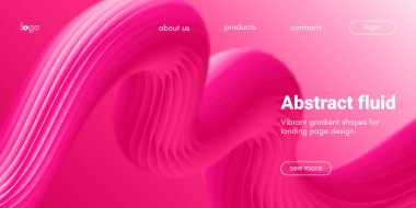 Açılış sayfası için arka plan sıvı.