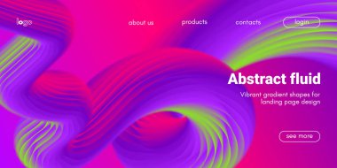 Açılış sayfası için arka plan sıvı.