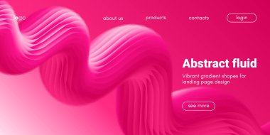 Açılış sayfası için arka plan sıvı.