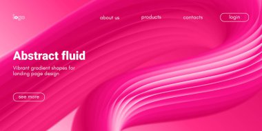 Açılış sayfası için arka plan sıvı.