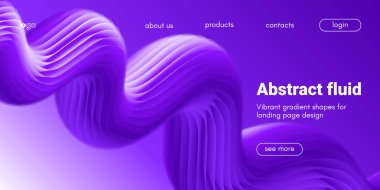 Açılış sayfası için arka plan sıvı.