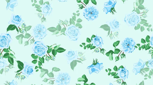 Vintage gül, sorunsuz çiçek desenli.