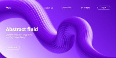 Açılış sayfası için arka plan sıvı.