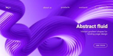 Açılış sayfası için arka plan sıvı.