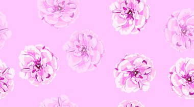 Sorunsuz çiçek deseni, gül.