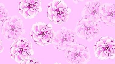 Sorunsuz çiçek deseni, gül.