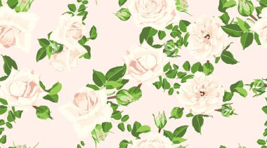 Düğün kartı için çiçek desenli.