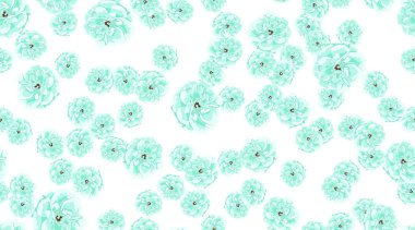 Vintage gül, Pastel Seamless modeli.