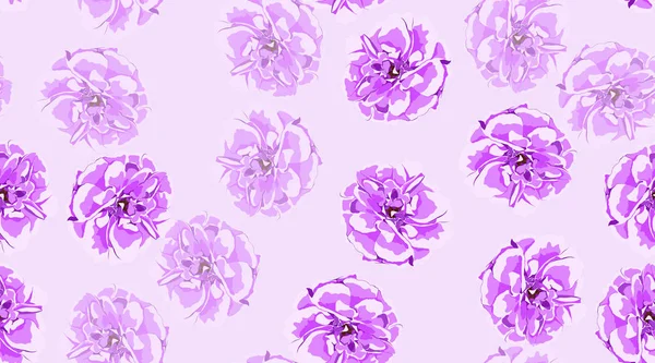Vintage Rose motif sans couture . — Image vectorielle