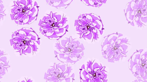 Vintage Rose motif sans couture . — Image vectorielle