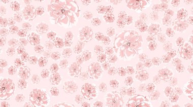 Suluboya güller, çiçek Seamless modeli.