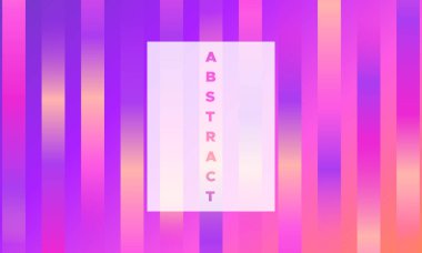 Gradyan arka planı renkli çizgili. Parlama Efekti en az soyut şablonu. Basit tasarımı pembe renklerde. Eps10 vektör. Parlak renkler. İllüstrasyon hatları ile. Kapak için degrade arka plan