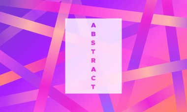 Gradyan arka planı renkli çizgili. Parlama Efekti en az soyut şablonu. Basit tasarımı pembe renklerde. Eps10 vektör. Parlak renkler. İllüstrasyon hatları ile. Kapak için degrade arka plan