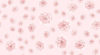 Suluboya güller, çiçek Seamless modeli.