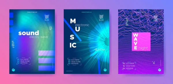 Müzik Partisi Arka Plan. Ses Raund. Cyan Müzikali 