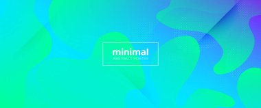 Işık Dinamik Arka Plan. Akışkan Renkli. 3d 