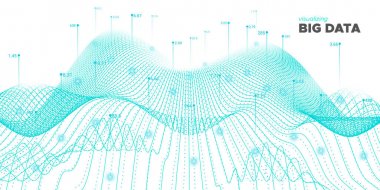 Veri Teknolojisi. Beyaz Teknoloji Arka Plan. Cyber 