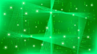 Büyük Veri Arka Planını Parlata. Güvenlik Kavramı. 