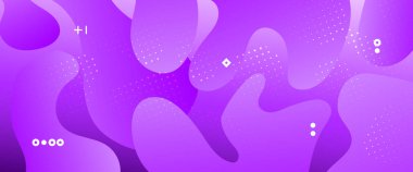 Soyut Akış Tasarımı. Neon Minimal Broşür. 