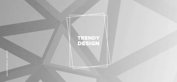 Trendy Triangoli Carta da parati. Poligono moderno — Vettoriale Stock