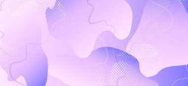 Pastel Mor Arkaplan. Violet Memphis Konsepti. 